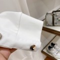Prada Center Logo White Sweatshirt 5