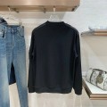Prada Classic Logo Black Sweatshirt 6