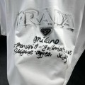 PRADA WHİTE COLOR WITH LARGE LETTERING 4