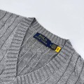 V-neck grey polo collar 3