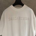 BALENCIAGA WHITE, WITH WHITE WRITING ON IT. 3