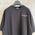 DIOR BLACK COLOR T-SHIRT WITH CHEST STAMPING 3