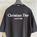 DIOR BLACK COLOR T-SHIRT WITH CHEST STAMPING 4