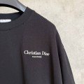 DIOR BLACK COLOR T-SHIRT WITH CHEST STAMPING 5