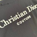 DIOR BLACK COLOR T-SHIRT WITH CHEST STAMPING 6