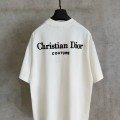 DIOR WHITE COLOR T-SHIRT WITH CHEST STAMPING 2