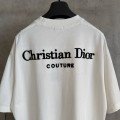 DIOR WHITE COLOR T-SHIRT WITH CHEST STAMPING 4
