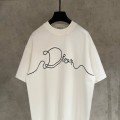 DIOR WRITTEN WHITE COLOR T-SHIRT 1