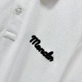 MONCLER STRIPED COLLAR IN WHITE COLOR 5