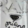 PRADA WHİTE COLOR WITH LARGE LETTERING 5